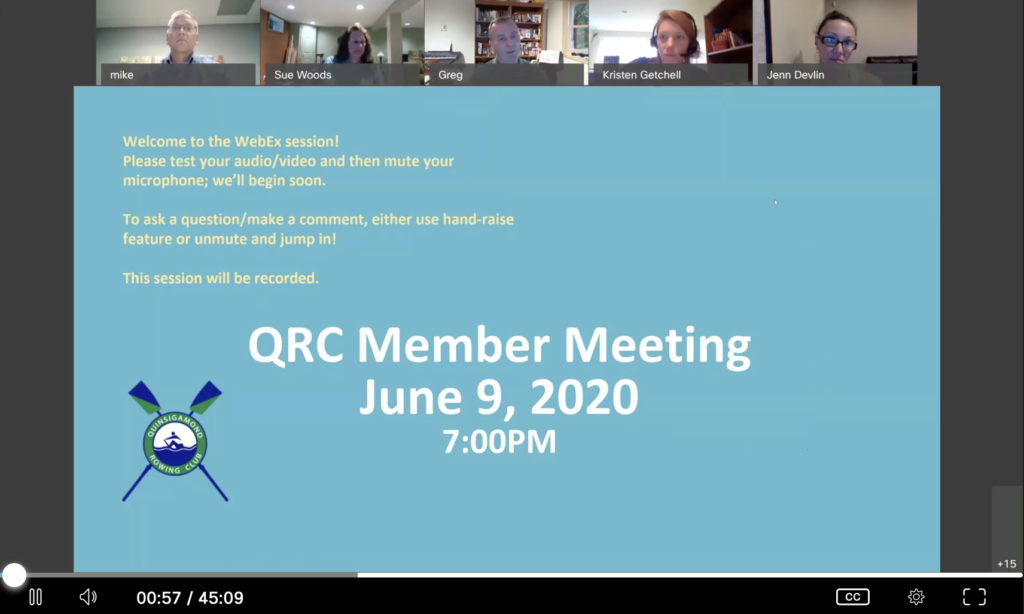 June 9 QRC Meeting