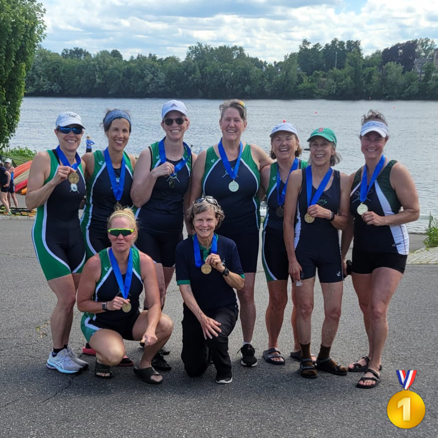 Springfield Sprints Regatta, W8+ Gold Medal